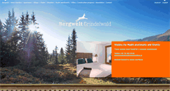 Desktop Screenshot of bergwelt-grindelwald.com